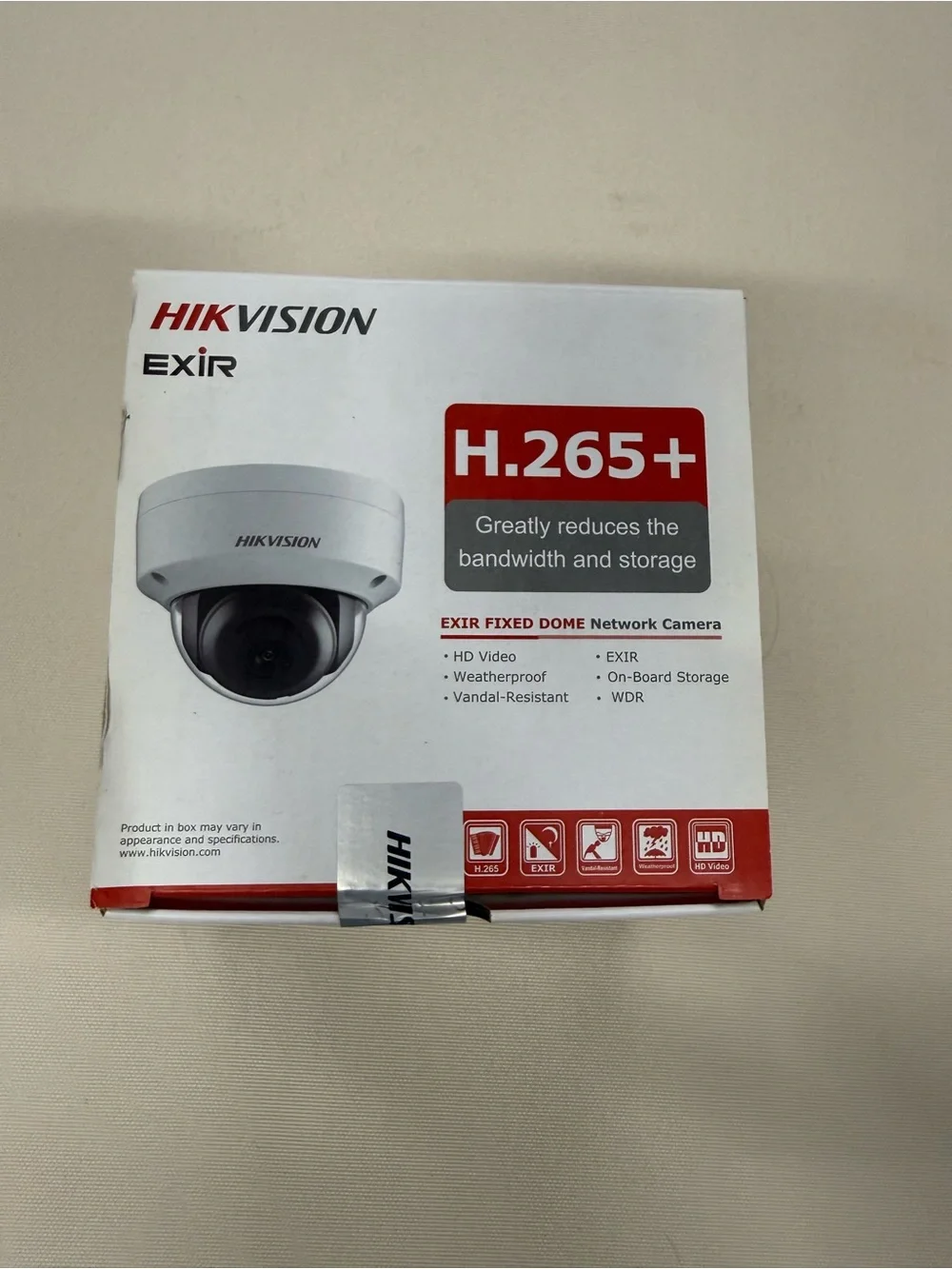 Hikvision EXIR Dome Network 4MP Camera Boxed